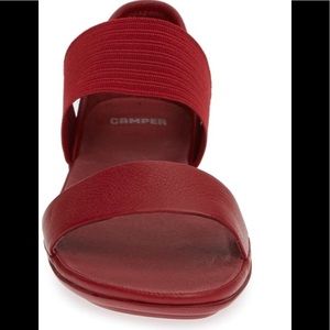 Camper Little Nina Red Sandal